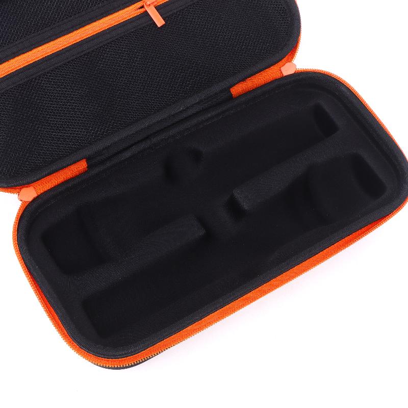 1Pcs Handheld Dual Mic Travel Case Microphone Case For  Partybox Wireless Mic Carrying Case Microphone Protable Storage Bag