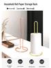 Nordic Iron Tissue Holder: Vertical Napkin Rack for Kitchen or Dining Table