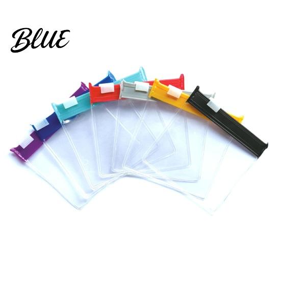 Small Zipper Storage Bag Slide Lock Medicine Bags Compact Travel Pill Pouch Set Accessory Reusable EVA Waterproof Bag for Items Organization