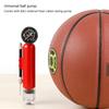 Basketballpumpe Håndholdt Ballpumpe med Manometer 20PSI Bærbar Luftpumpe Ballpumpeverktøy Enkel å Bruke