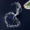 Korean Style Pearl Bridal Headpiece: Handmade Beaded Forest Fairy Wedding Headband