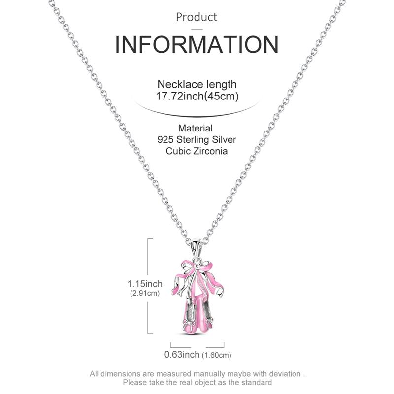 New 925 Silver Necklace Zircon Heart Butterfly Simple Necklaces For Women Anniversary Birthday Jewelry Gift Female