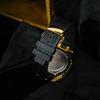 Casio Unisex Flüssigkristall/Analog Duales Display Serie 48,5mm Schwarze Uhr GA-2100-1A1-