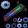 Fahrradlicht Fahrradradlicht Zweiseitig 16 LED-Licht Buntes Fahrrad-Warnlicht