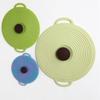 Food Safe Reusable Silicone Suction Lid Heat Resistant Sealed Cover Fit Pot Pan Bowl Cup for Kitchen