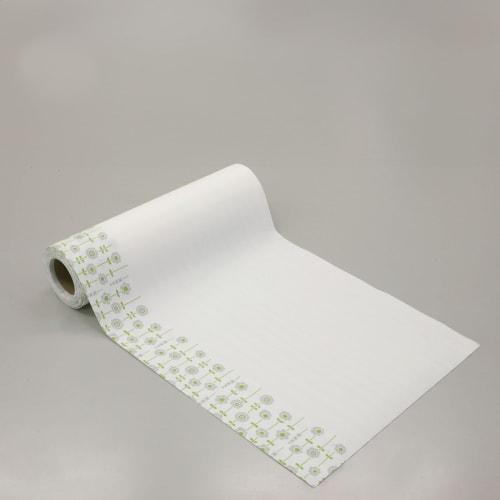 Waizu Insect Repellent Cupboard Sheet, White Flower Design, 30cm Wide x 360cm Long, Made in Japan, Deodorizing, Antibacterial, and Anti-Mold, Prevents