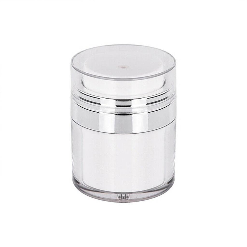 30ml Empty Pump Jar Refillable Cream Jar Vacuum Bottle Squeeze Lotion Jar Portable Travel Container For Cosmetics Lotion ZH