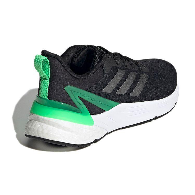 Adidas Response Super 2.0 J Durable Non-Slip Low-Top Running Shoes Kids Sneakers Black Green H01707