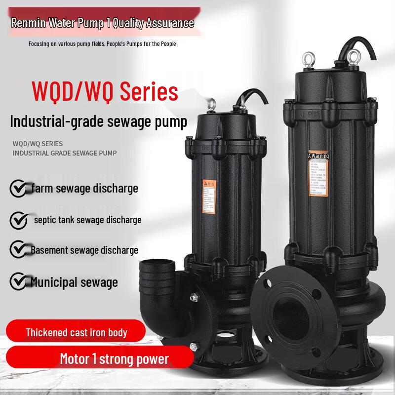 Renmin 50WQD10-10-0.75 Submersible Sewage Pump