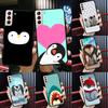 Penguin Case For Samsung Galaxy S23 S21 S22 Ultra S8 S9 S10 Note 10 Plus Note 20 Ultra S20 FE Cover