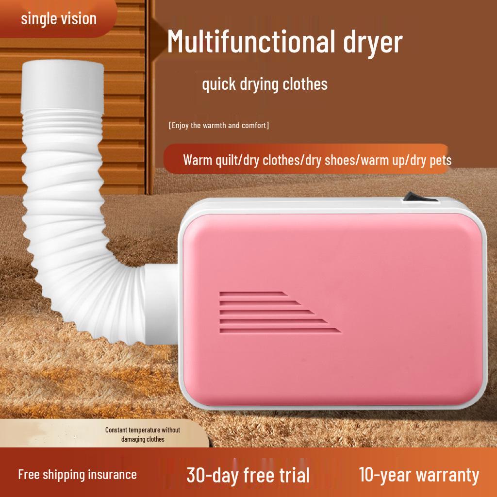 

Multi-Functional Warm Air Dryer for Shoes, Clothes, and Baby Quilts: Quick Dry, Dehumidify, and Odor Removal