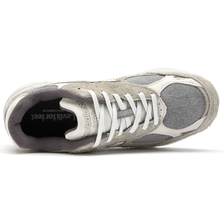 New Balance 990v3 Made In USA Elephant Skin Unisex Sneakers Tan M990LV3