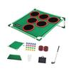 Set da Gioco, Tavola da Cornhole, Pieghevole per Lancio con Materiale PP Leggero e Portatile