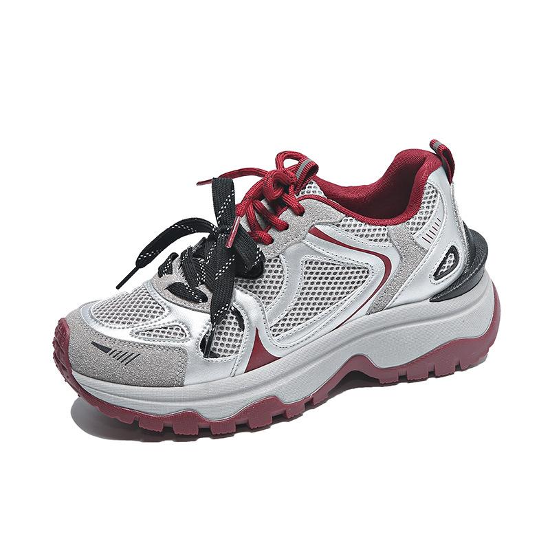 2025 autumn new Korean version breathable dad shoes women's ins student casual shoes platform running women's shoes BN6803