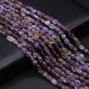 Natural Stone Irregular Beads Agates/Amethyst Smooth Beads 6-8 MM For Jewelry Making DIY Necklace Bracelet Earrings Accessory