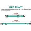 Double-Sided Reflective Dog Leash, 5 FT Padded Handle Nylon Dogs Leashes for Medium & Large Dogs Walking, Reinforced Reflective Buckle Dog Collar,