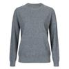 Shop   Women S Wholegarment Solid Long Sleeve Knit Light Brown Bom Wkn260044