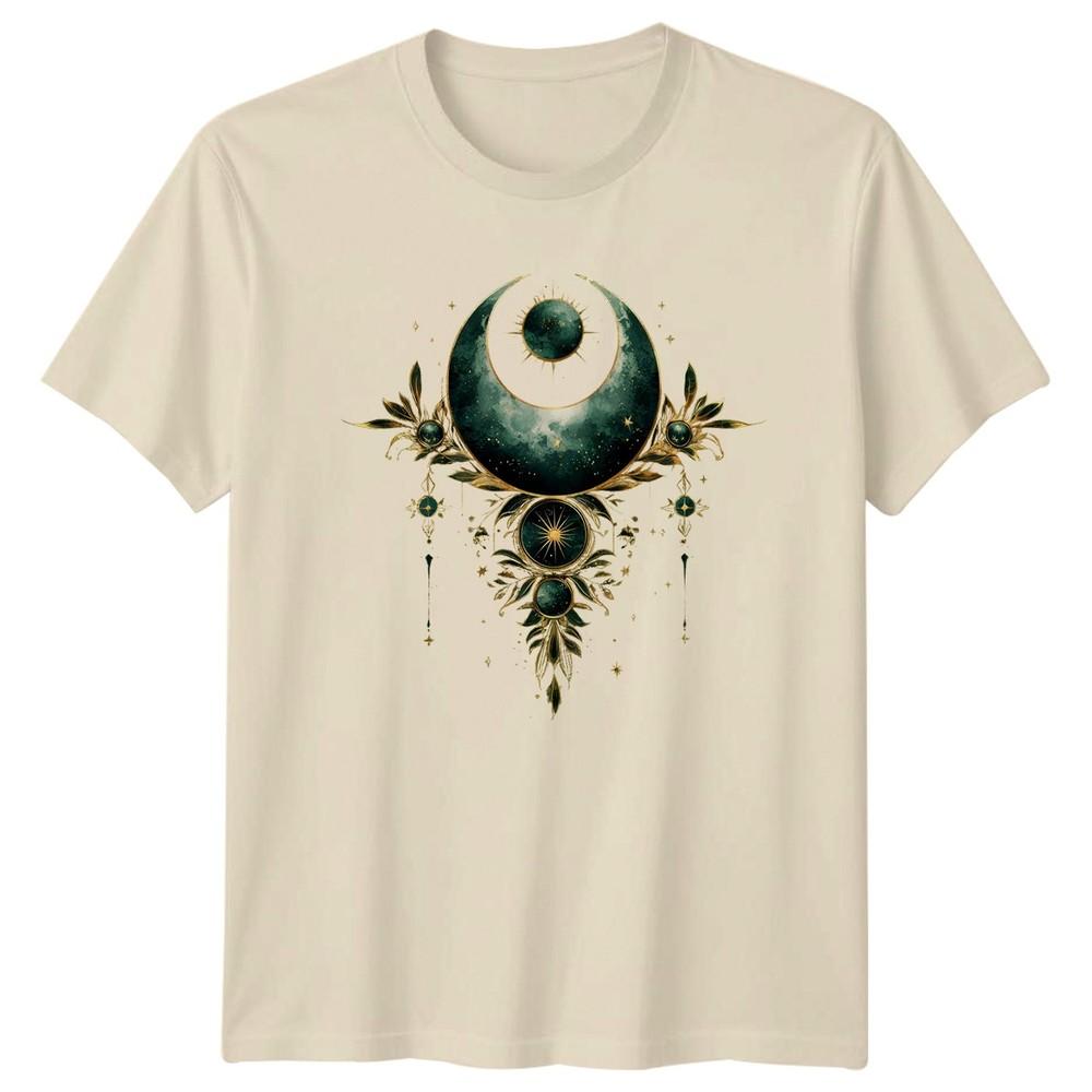 Perfect Stylish Gold Watercolor Celestial Unisexs TShirt Occult Mystical