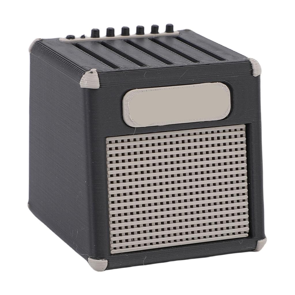 Gitarrenplektren Display Halter Box Stilvolle 5 Gitarrenplektren Organizer Hülle für Musikbegeisterte Musiker Schwarz D