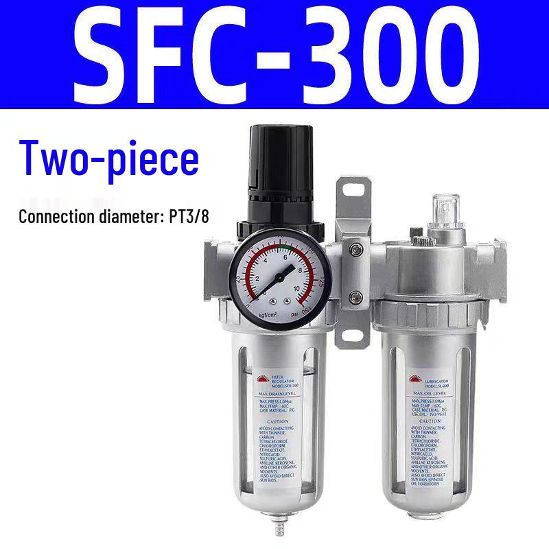 Pneumatic Air Compressor Oil-Water Separator & Pressure Reducing Valve Lubricator SFC/AD Series