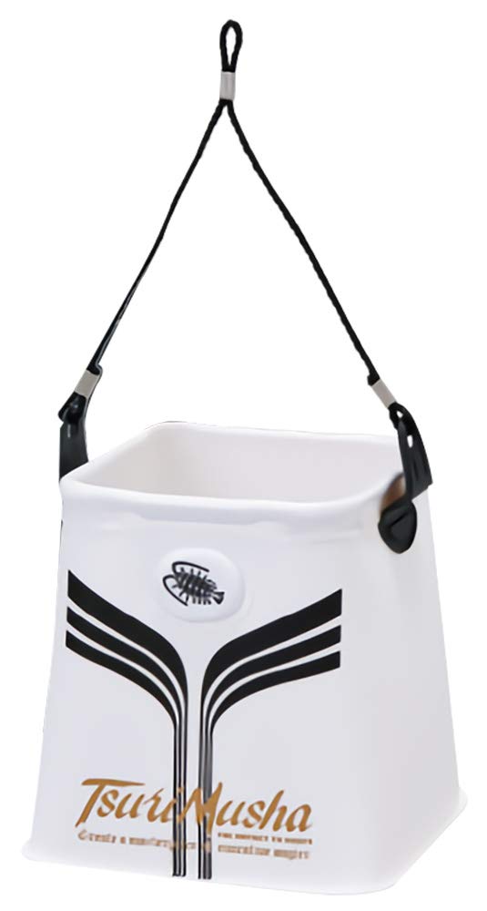 

TEAM Tsurimusha Water Bucket M White