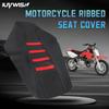 Motorcycle Ribbed Seat Cover for CRF50 CRF50F XR50 CRF 50 50F XR 50 Dirt Pit Bike Wrap Soft Seat Cushion Covers Protection Red