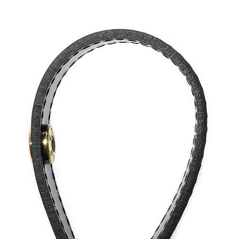 MHS-C-38 Adjustable Three-Speed Brown Women's Underarm Bag with Rivet Shoulder Strap, 26 Wash Bag Transformation.