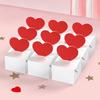 10Pcs Foldable Paper Gift Packaging Box Candy Chocolate Holder Box For Valentines Day Wedding Anniversary Gift Wrapping