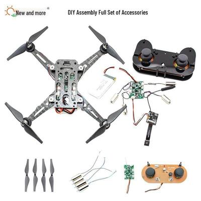 Kit de Drone DIY: Conjunto Completo com Acessórios, Placa Controladora de Voo e Avião de Controle Remoto.