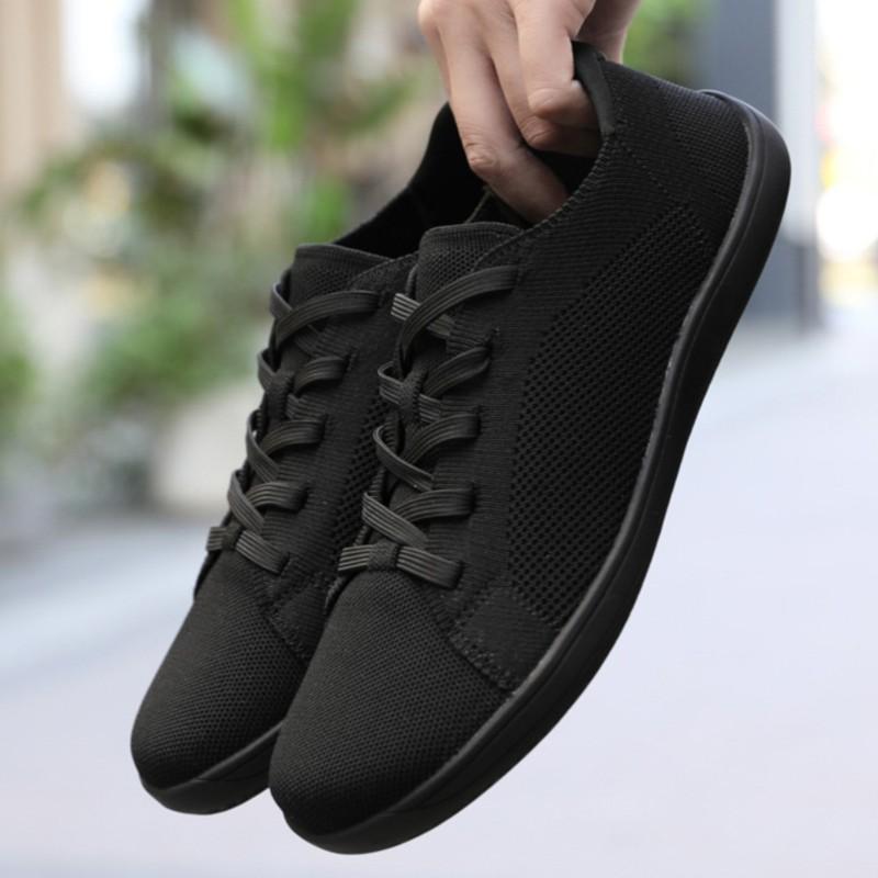 Women Wide Head Outdoor Barefoot Casual Toe Box Shoes Men Breathable Zero Drop Couples Sports Shoes Soft Slip On Walking Sneaker