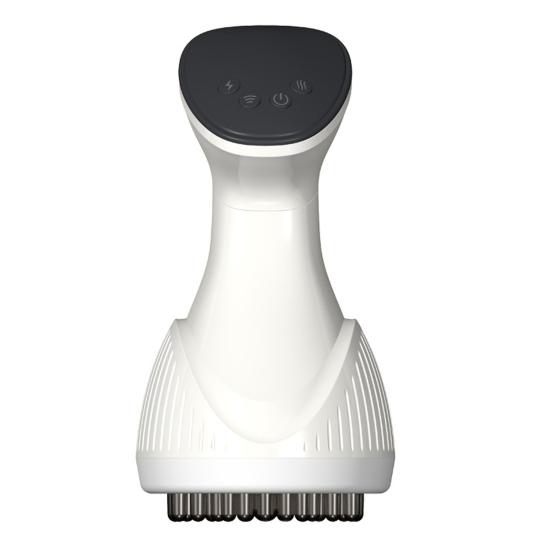 Elektrische Meridianbürste 9/12 Stufen Einstellbar Schmerzlinderung Beine Arm Bauch Körpermassagegerät mit Rotlicht Wärme Vibration Lymphdrainage Massagegerät