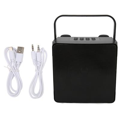 Bluetooth Karaoke Speaker System Supports U Disk Playback K Song Karaoke Machine with 2 UHF