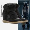 Onzichtbare Binnenzool Hoogteverhogende Hoge Schoenen voor Dames, Veelzijdige Casual Schoenen voor Sportkleding