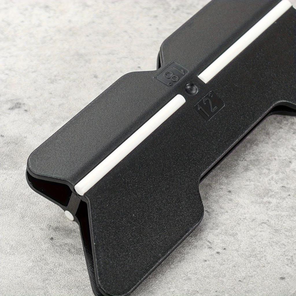 Guida Angolare per Affilatura Coltelli 4 in 1 Clip Supporto per Affilatura Cucina Strumento di Affilatura ad Angolo Fisso