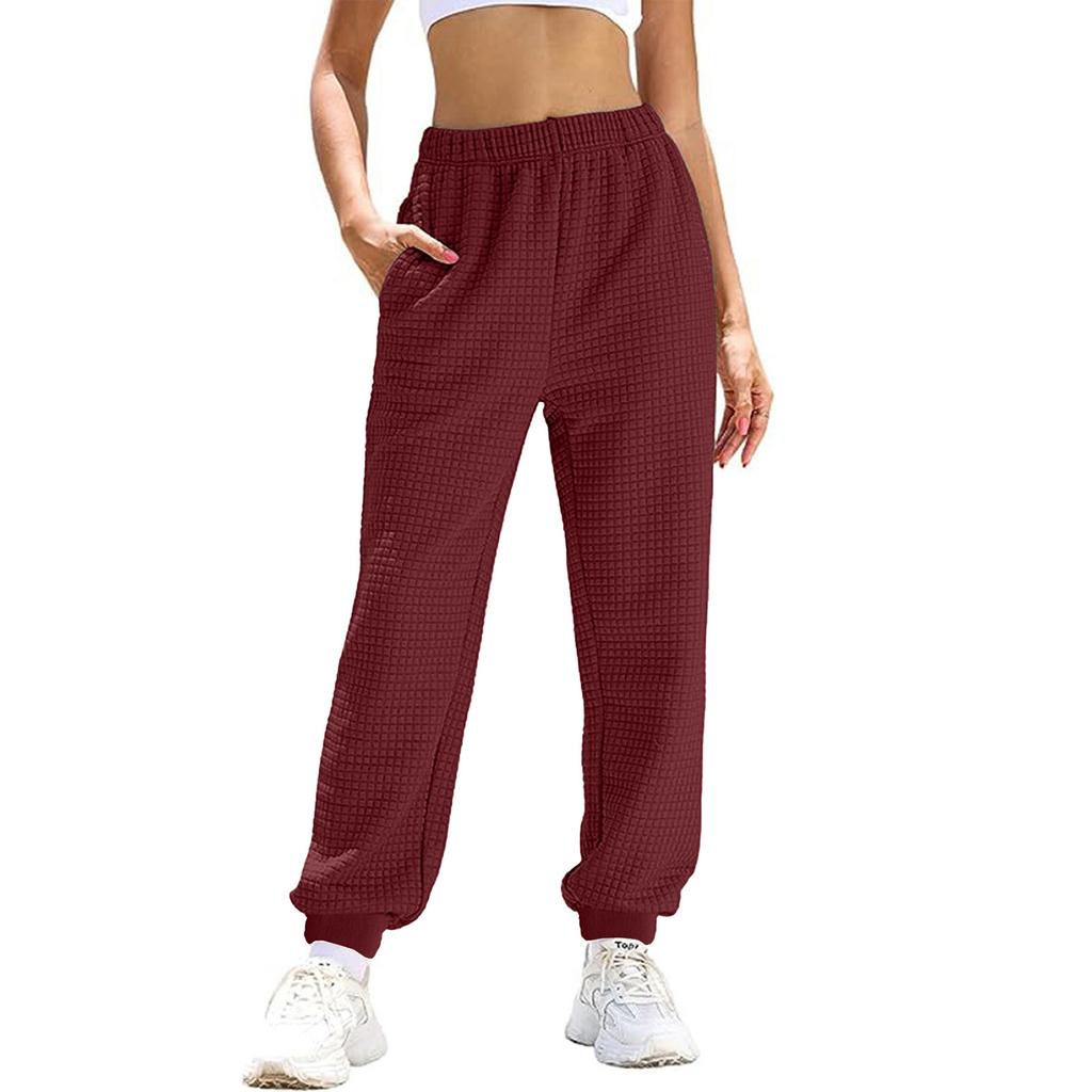 Women High Waisted Sweatpants Joggers Pants Baggy Bottoms