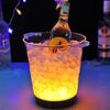 4L Ice Bucket LED Light Unbreakable PS/ABS Creative Bar Ktv Luminous Wine Rack Red Champagne Cocktail Iced Barrel