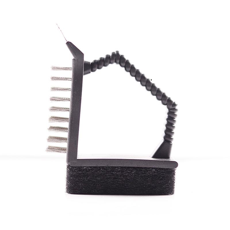 BBQ Stainless Steel 3-in-1 Grill Cleaning Brush