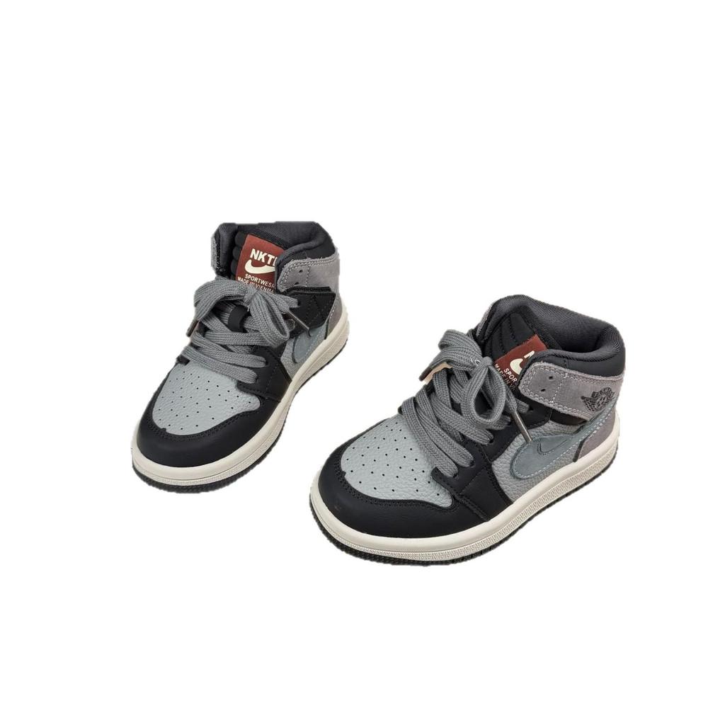 Çocuk Nefes Alabilen Yüksek Bilekli Kaykay Ayakkabıları - 2026 İlkbahar/Sonbahar Kaymaz, Düz Tabanlı, Modaya Uygun Unisex Spor Spor Ayakkabıları