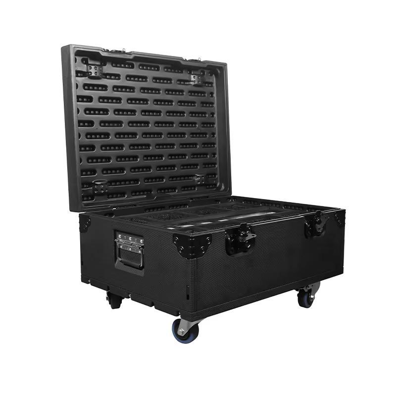 Plastic Flight Case Suitable for 19*15w / 19x25w / 12x18w Flight Case Only for LED Beam Light Box Flight Box Stage Light Case Convenient