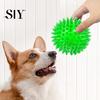 Interactive Pet Toy Squeaky Dog Chewing Sound Ball Safe Teeth Cleaning Puppy Chew Self-pleasure Balls Training Toys Supplies for Boredom Relief Dental