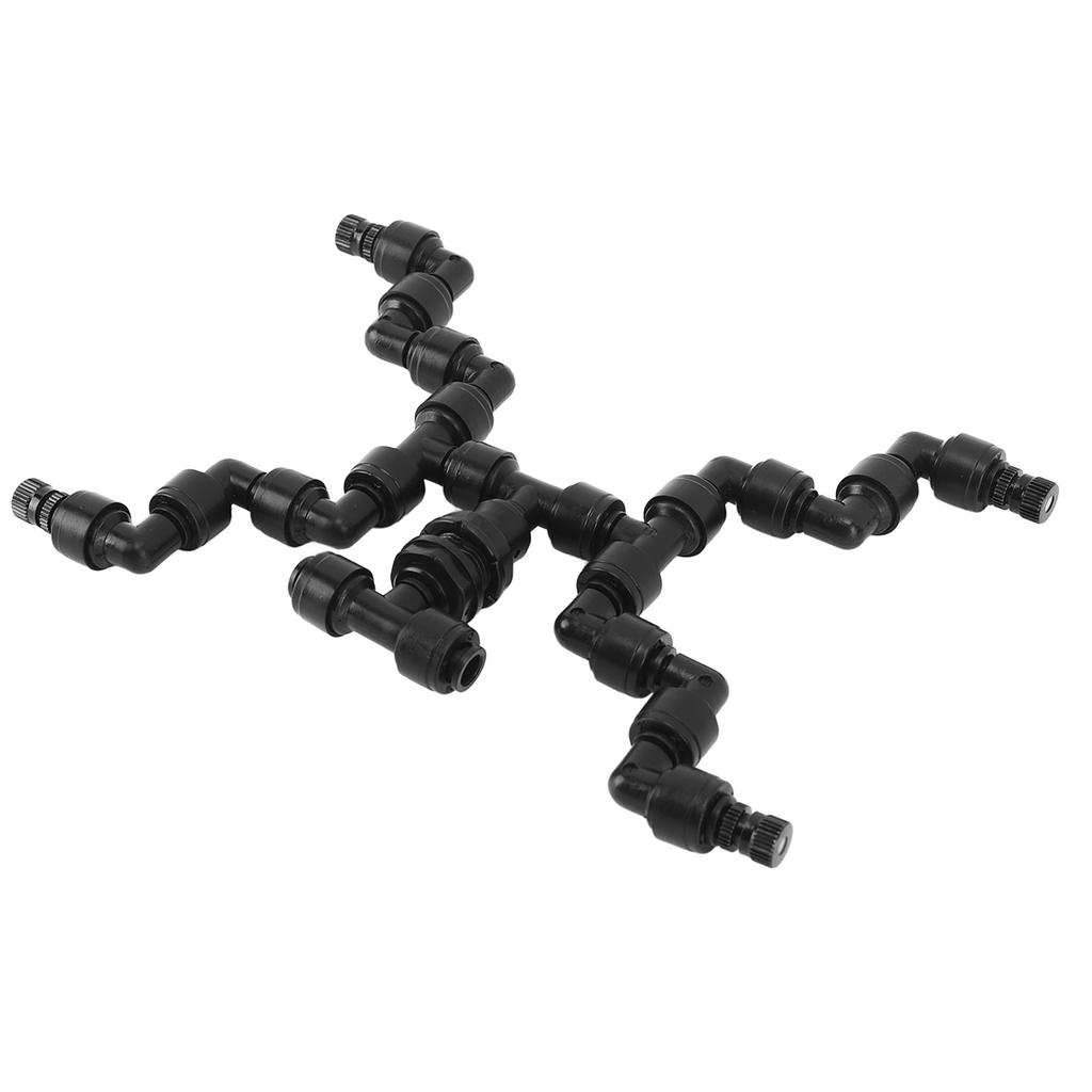 Adjustable Mist Cooling System Nozzle 360 Degree Pets Reptiles Greenhouse Rainforest Mist Maker