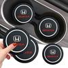 1/2pc Car Coasters Water Cup Holder Pads Cup Slot Non-Slip Mat Interior Accessories For Civic City Accord CRV Hrv Jazz CBR