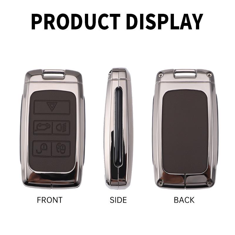 Land Rover Range Rover Key Case for Evoque, Velar, Defender, Sport & Discovery Models - High-End Shell Bag