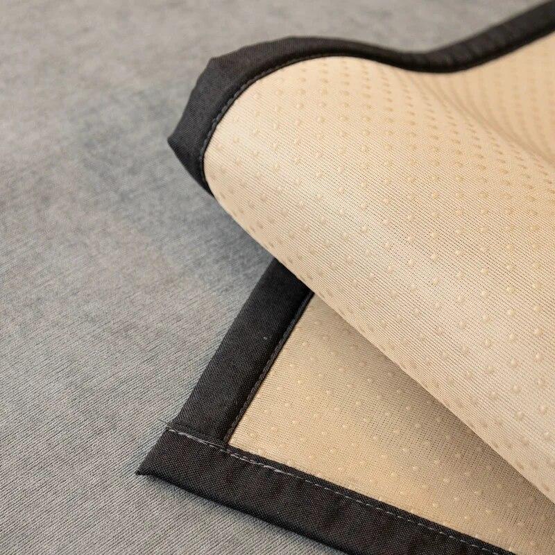 Embroidered Cotton Sofa Cover Cushion Cover Universal Living Room Combination Sofa Cover Cloth Non-Slip Backrest Armrest Cushion