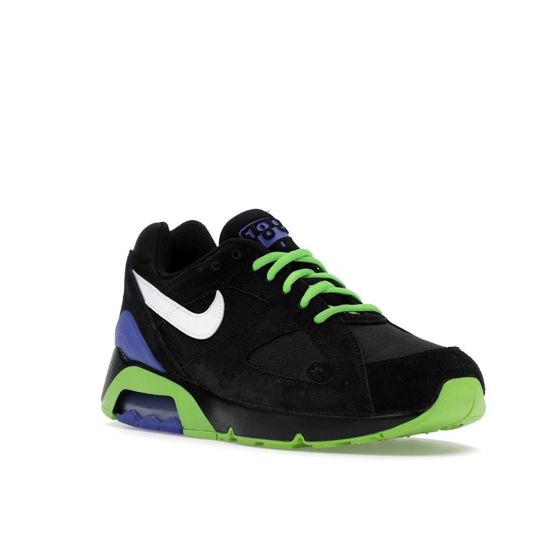 Nike Air Max 180 Joker Unisex Sneakers Black White Action-Green FZ3058-001