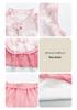 2026 Girls' Chinese Style Fairy Summer Two-Piece Set with Frog Button