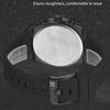 Waterproof Sport Watches for Men Multi-function Chronograph Wrist Watch Male Luxury Silica Band Quartz Clock