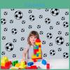 Kids Room Wall Art Pvc Football Theme Removable Sticker For Bedroom And Playroom