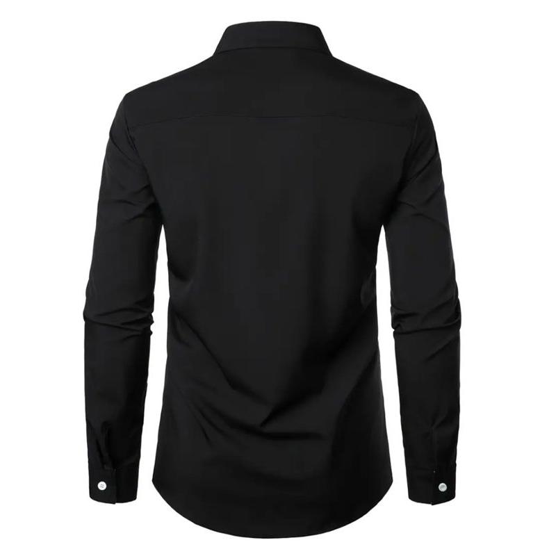 Men's Shirt Casual Shirt Button Up Shirt Long Sleeve Daily Clothing