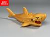 MOC Bricks Pirate Shark Caribbean Ocean Animal 13cm 8cm Assembled Educational Building Blocks DIY Kids Toys Gifts